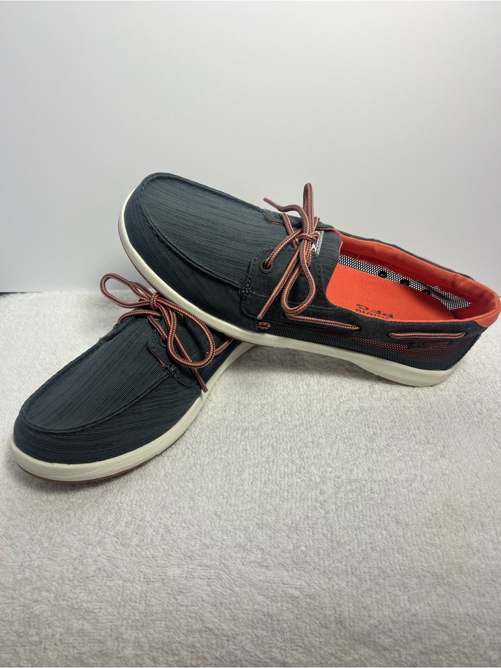 Columbia PFG Delray Loco II Women’s Boat Shoes Graphite/Coral Size 8.5 Casual - Picture 7 of 11